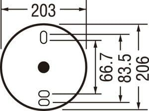 Orderic Exterior LED Porch Light High Color Rendering Equivalent to 60W Incandescent Light Rainproof/Moistureproof Daylight White: OW269043NR