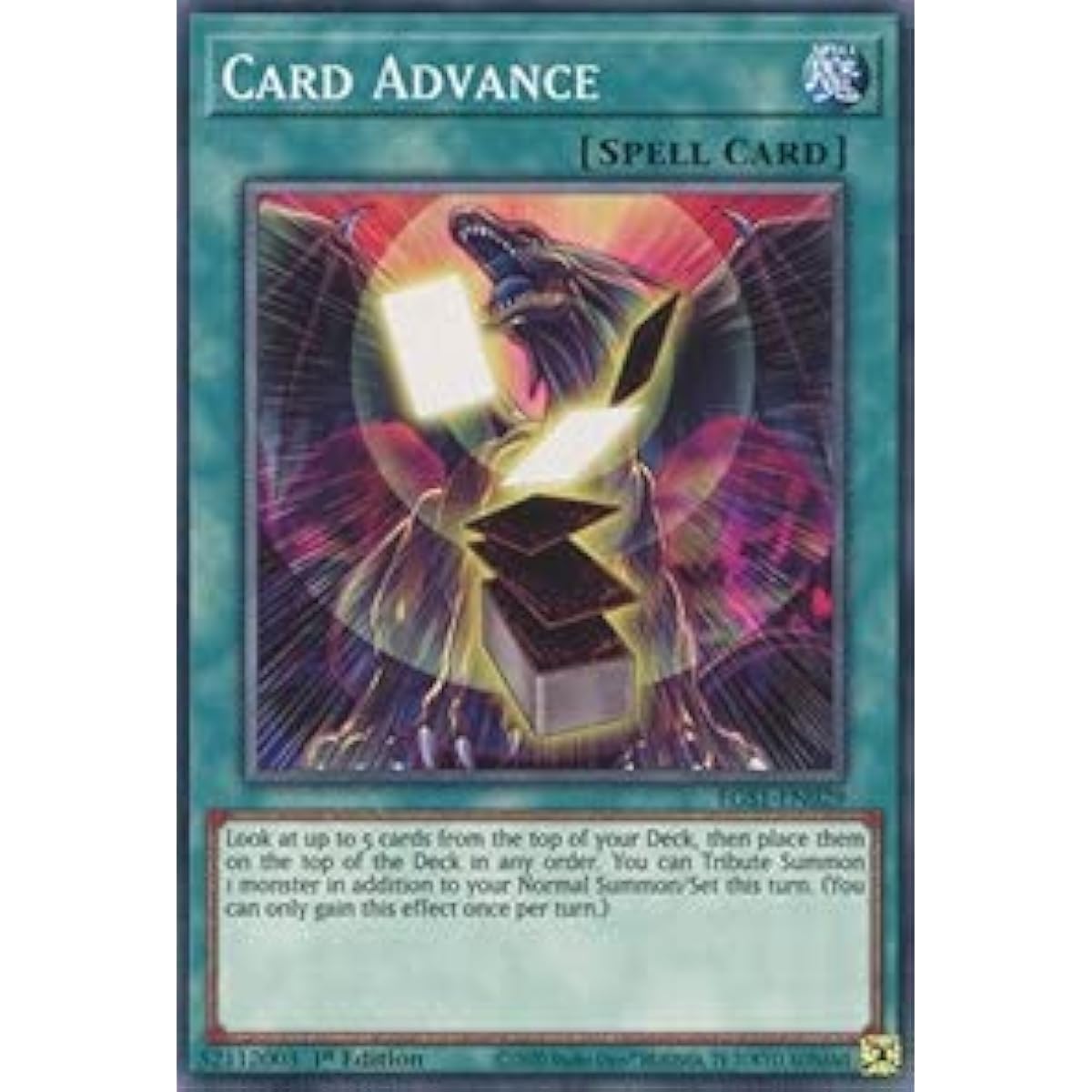 Card Advance - EGS1-EN029 - Common - First Edition