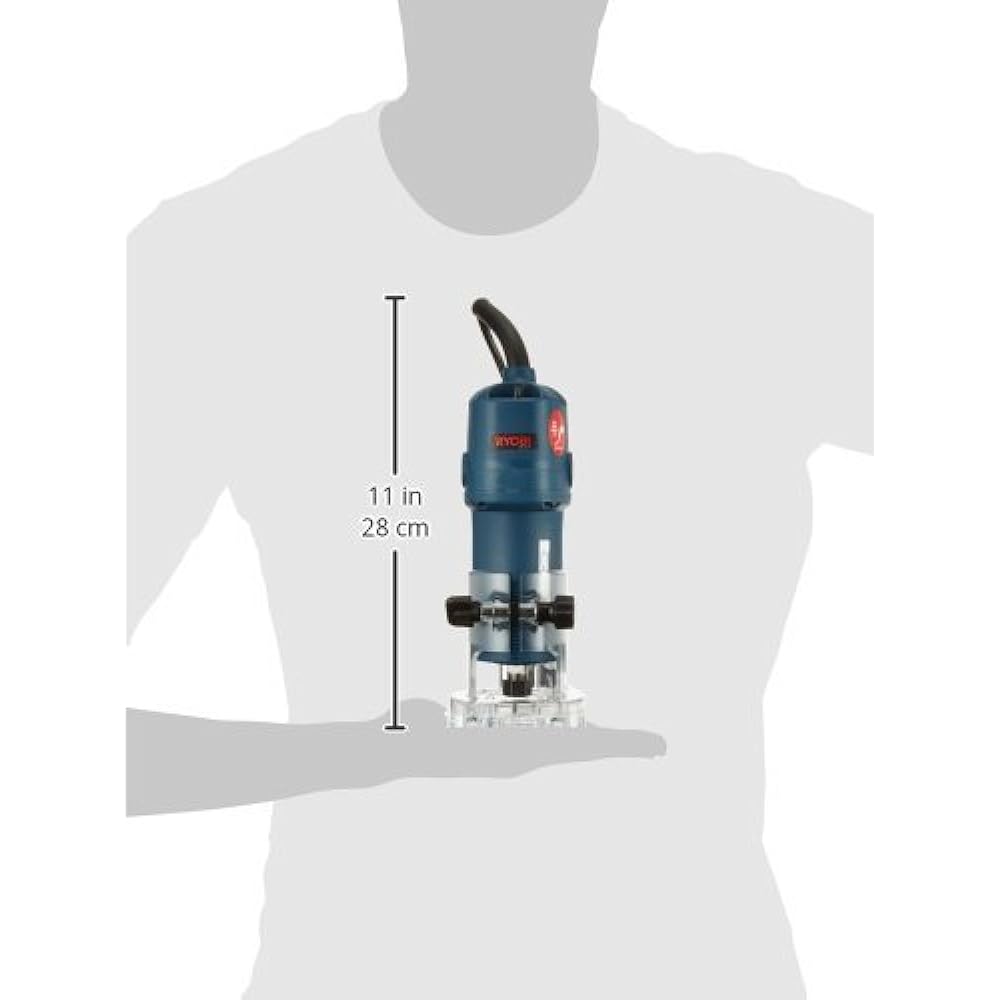 Kyocera Old Ryobi Trimmer TRE-40 Shaft Diameter 6mm 628001A [Equipped with a soft start function that reduces reaction when starting] Rack and pinion type to adjust depth of cut Rotation speed 30000min-1 Slender body