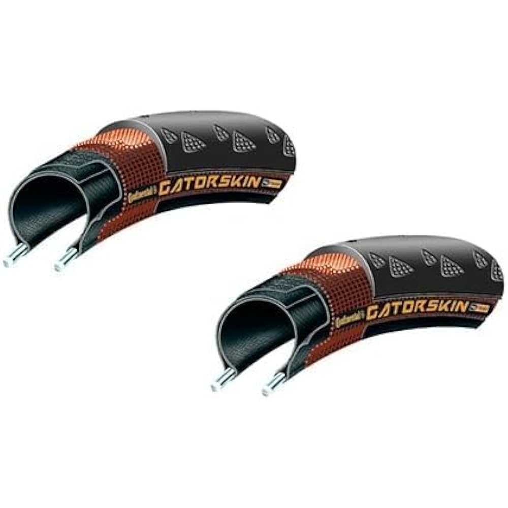 Set of 2 Continental GATOR SKIN Clincher Road Tires 700c [Parallel Import]