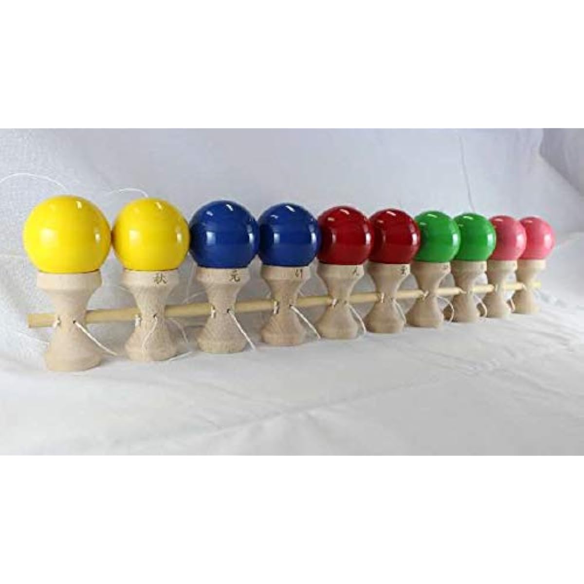 RANGS Japan Kendama Association Certified 10-piece Kendama, Beech