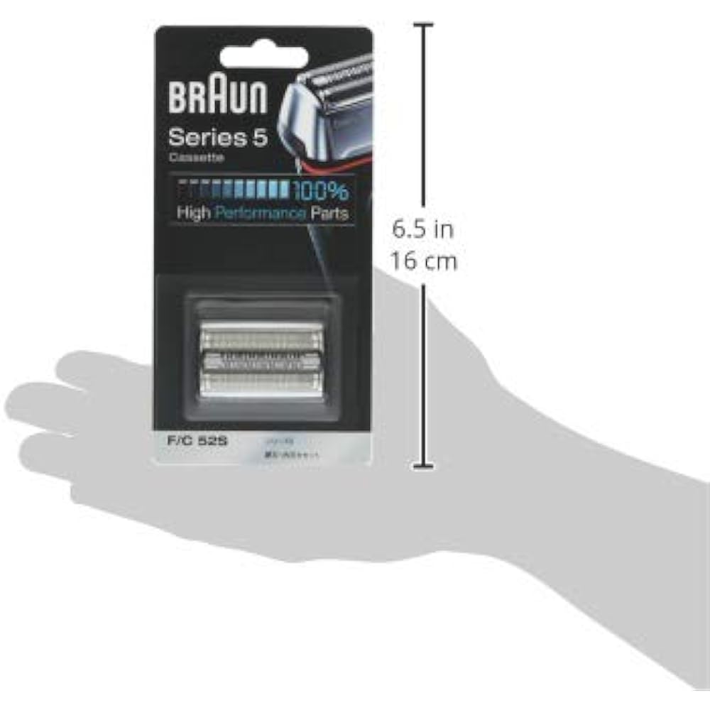 Braun shaver spare blade for series 5 silver F/C 52S [genuine product]