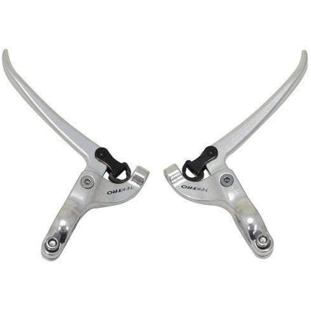 TEKTRO FL750 Bike Forged Alu Brake Lever Set 22.2mm, Silver #ST1420