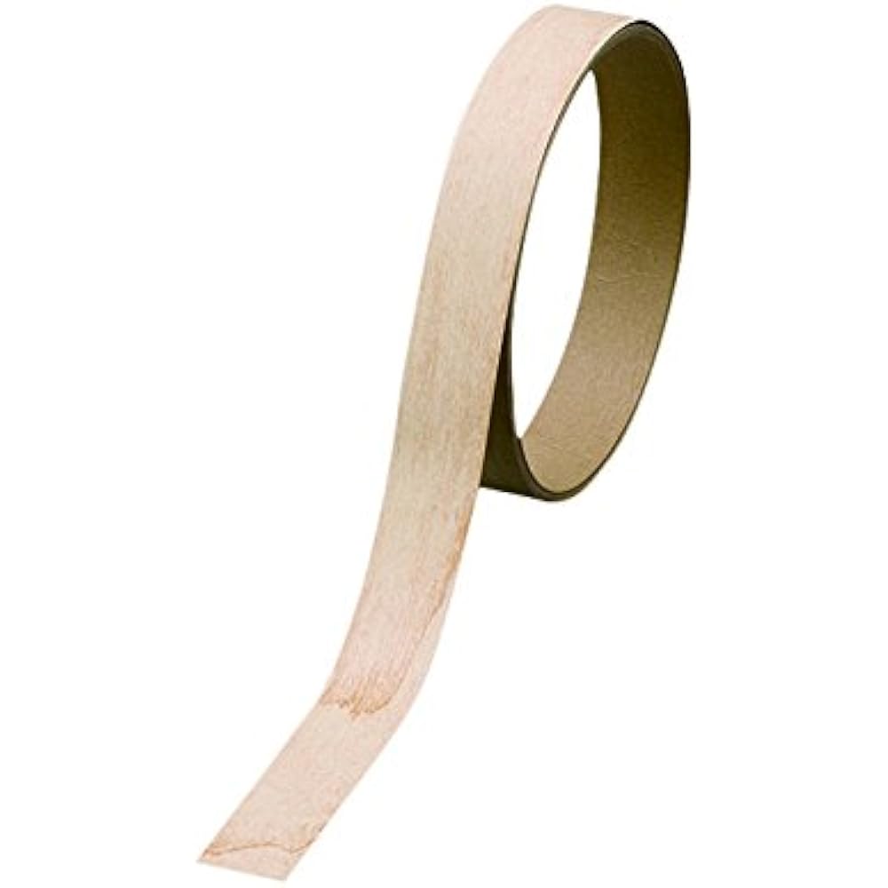 Nankai Plywood Decorative Building Materials Art Lumber Edge Tape Clear White 20mm x 2m Roll 20CW-2