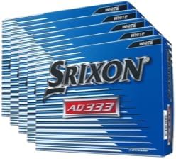 SRIXON 5 dozen (12 balls *5, total 60 balls) Official ball AD333 White