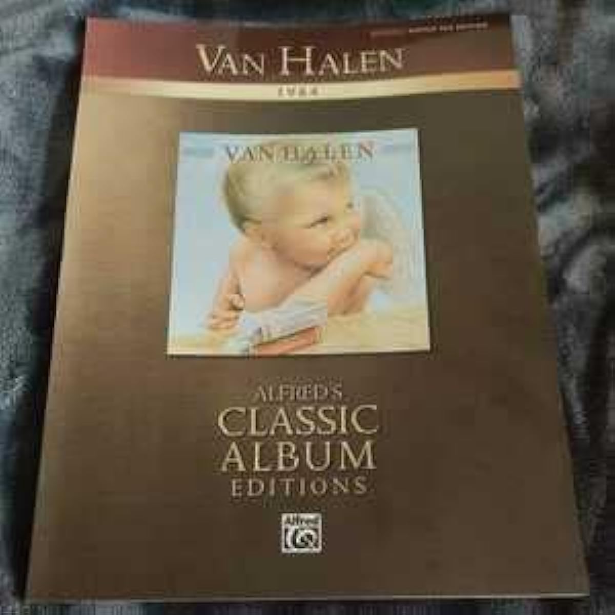 Van Halen guitar score 1984 sheet music Eddie Van Halen guitar (TAB included) score (traceable) ok