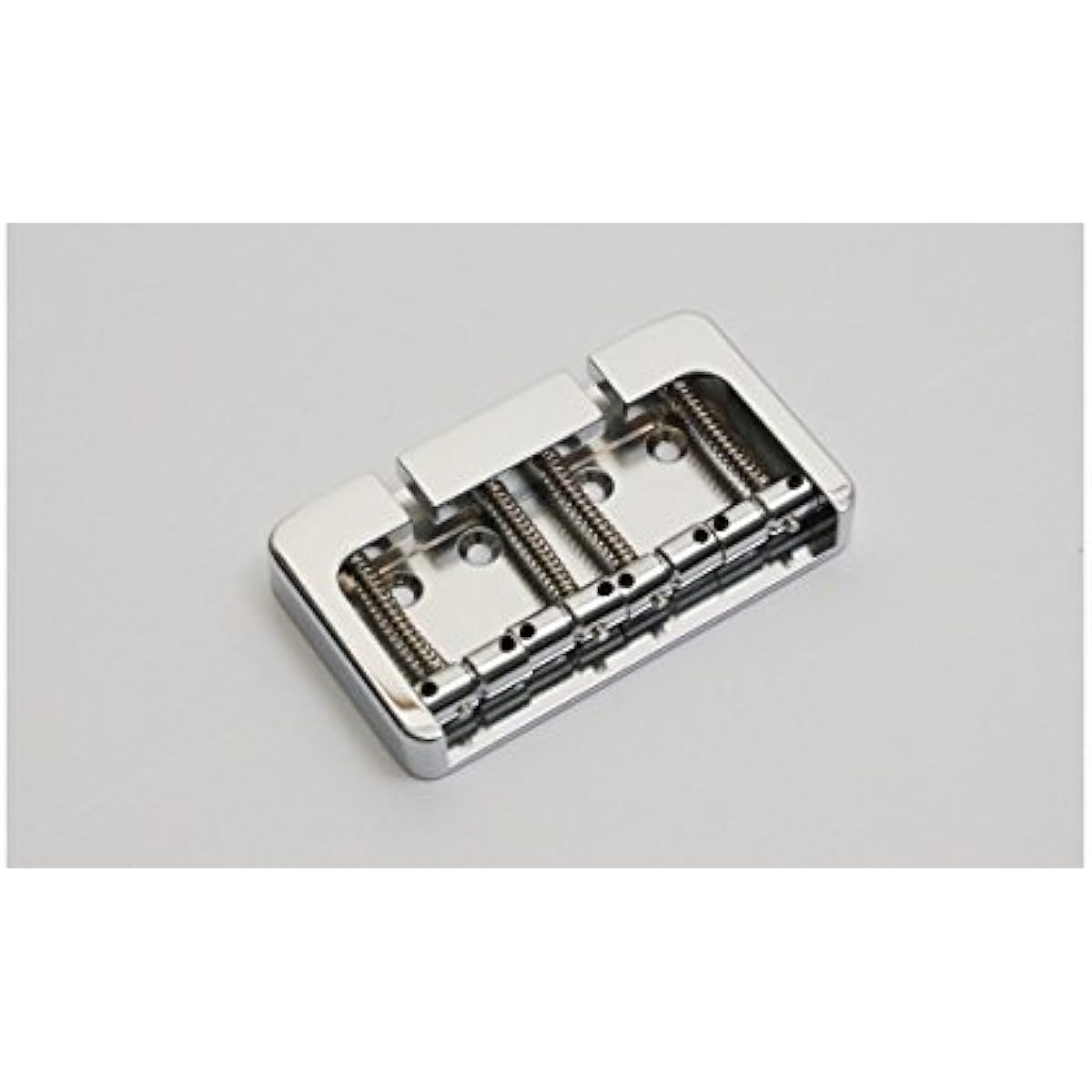 HIP SHOT Hipshot Bass Bridge 4 String B style Bass Bridge Aluminum Chrome