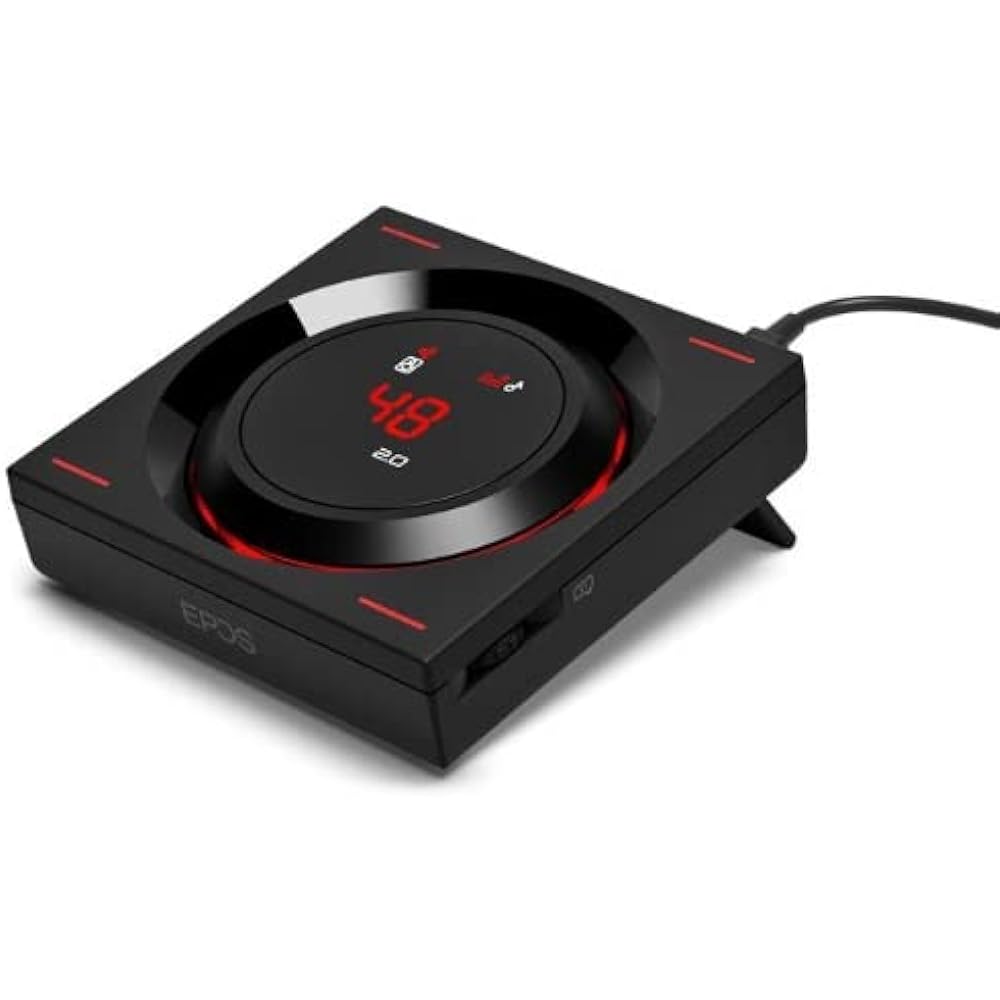 EPOS Gaming PC Audio Amplifier GSX 1000 2nd Edition [Domestic Genuine Product] 1001150