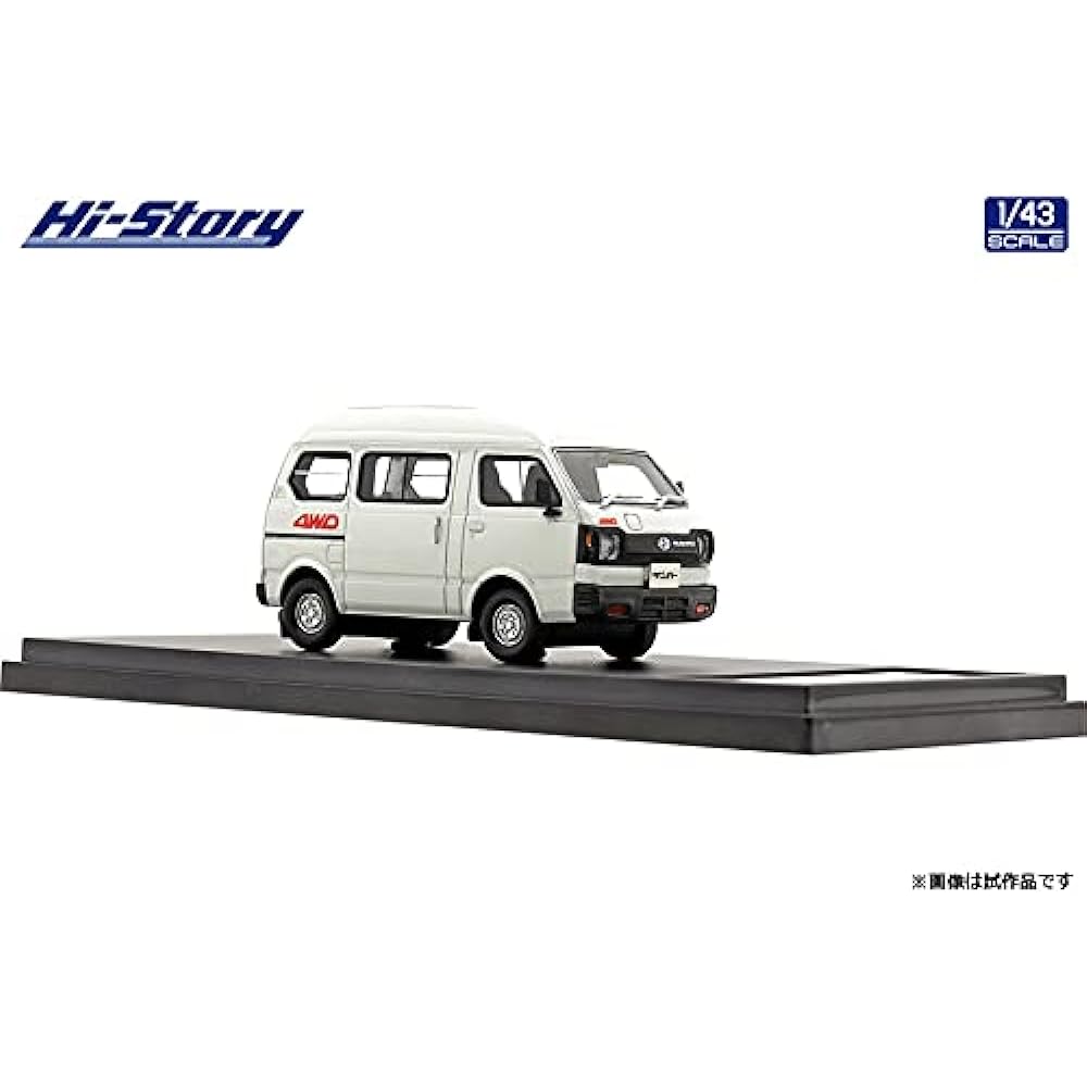 Hi Story 1/43 Subaru SAMBAR 4WD (1980) Gull White Completed Product