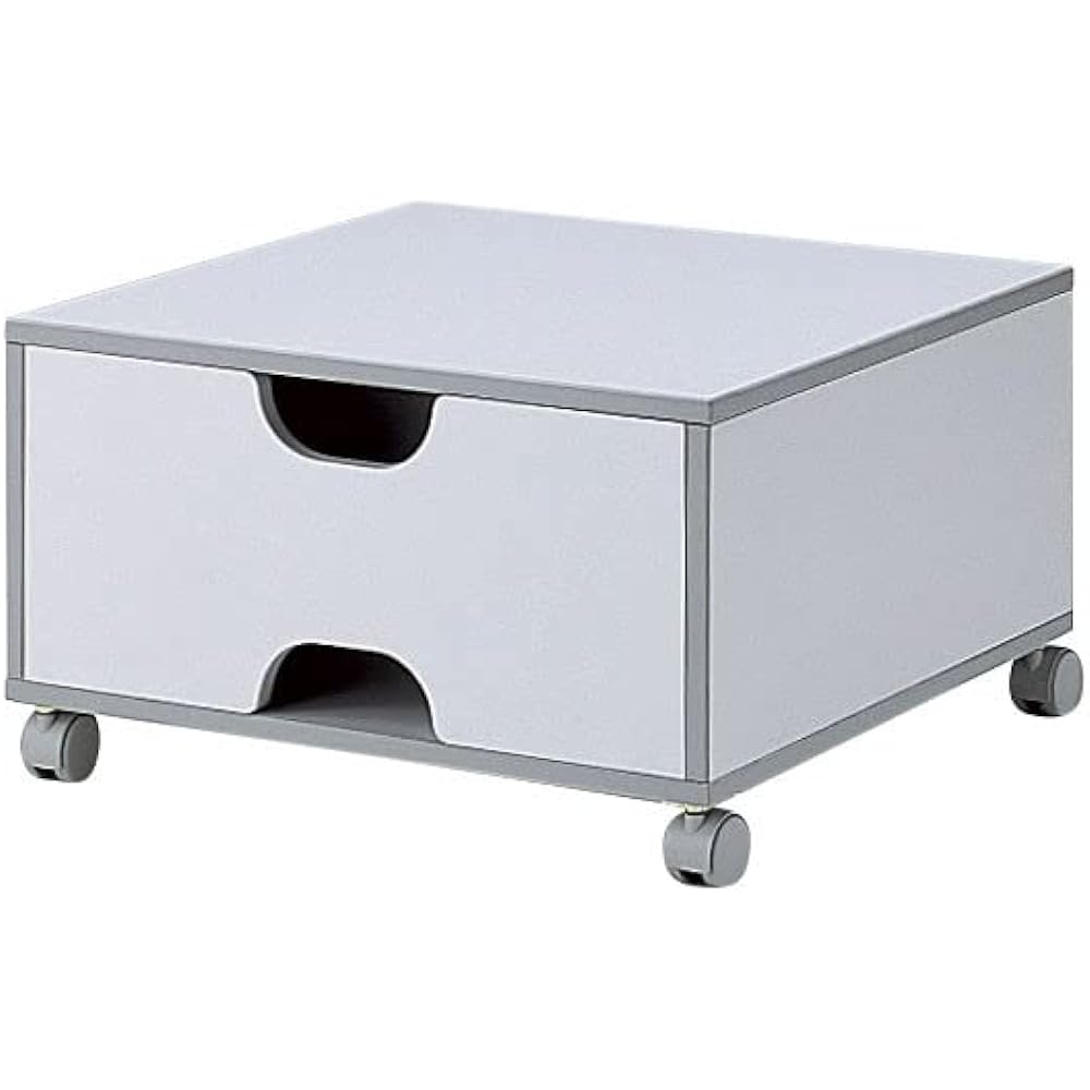 Sanwa Supply Laser Printer Stand (W600 x D600 x H350mm) LPS-T103KN Gray
