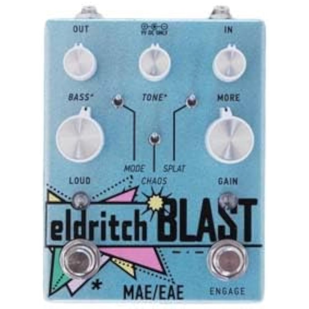 Electronic Audio Experiments × Mask Audio Electronics (MAE) / ELDRITCH BLAST Explosive blast fuzz
