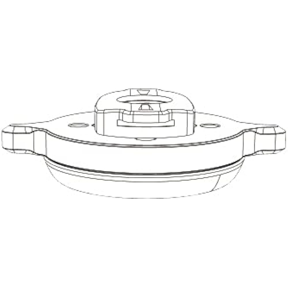 REC-MOUNTS Cycle computer adapter for CATEYE GPS (Bryton mount → CATEYE GPS) [BRY-CAT3] Convert to AVVENTURA CC-GPS200