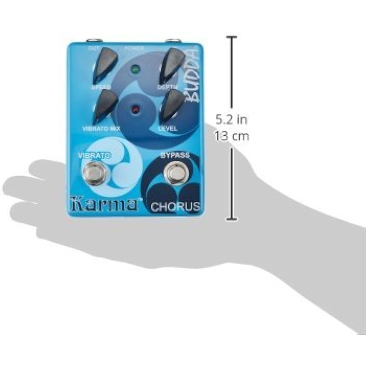 BUDDA Chorus Vibrato Effector Karma Chorus [Domestic genuine product] Blue BUD-CHO