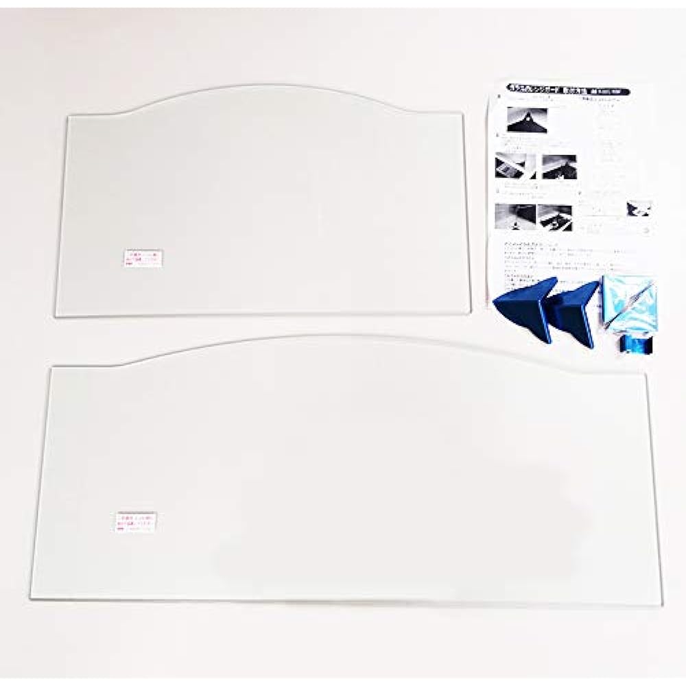 Ikenaga Iron Works Range Guard Mistral (Cloudy Glass) IR-800MT 70×50.6×30cm
