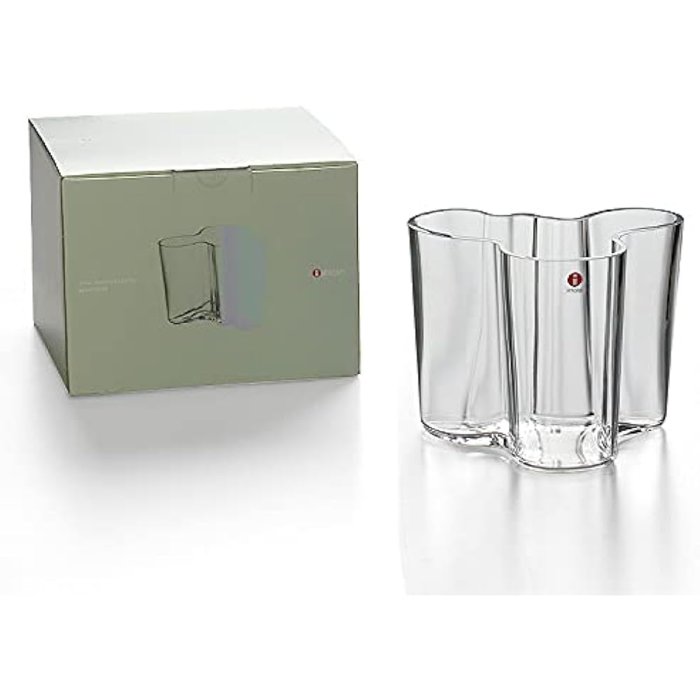 Iittala Alvar Aalto Collection Base 120mm Clear [Parallel Import]