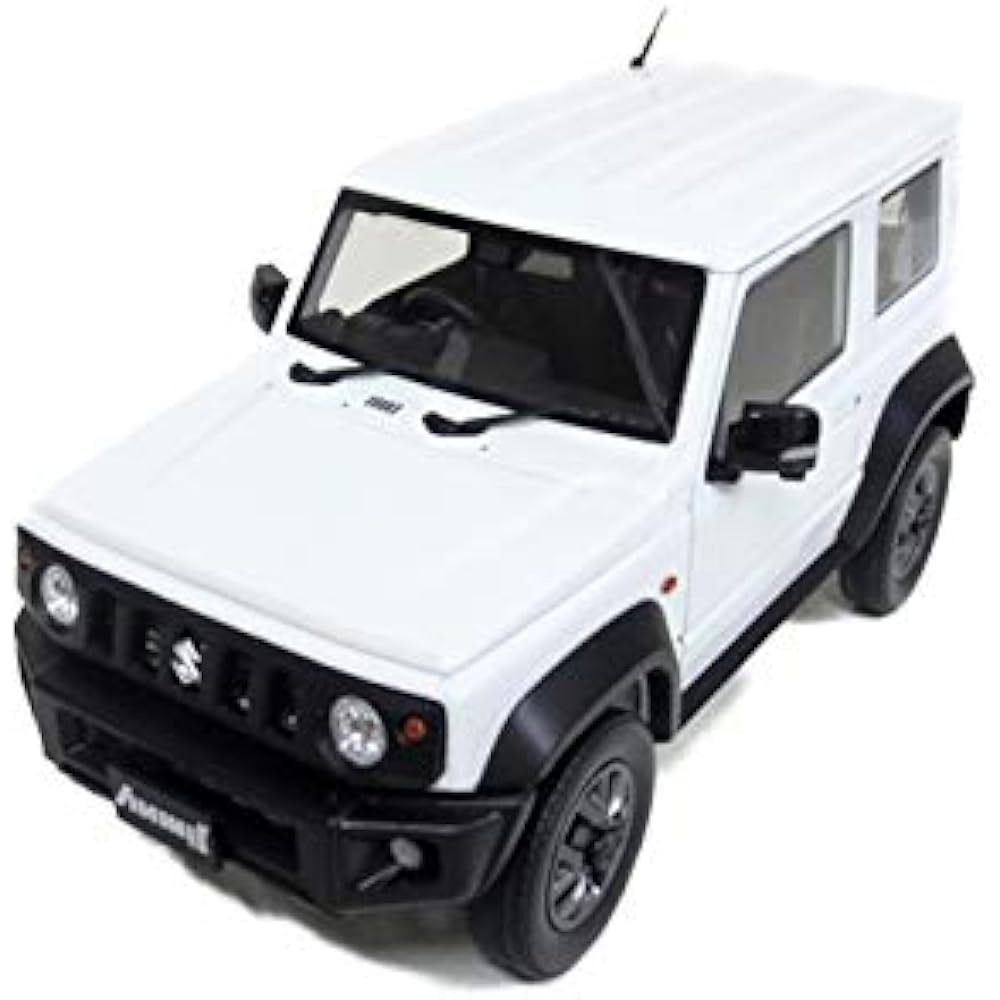 BM CREATIONS 1/18 Suzuki Jimny Sierra JB74 Superior White (26U) RHD
