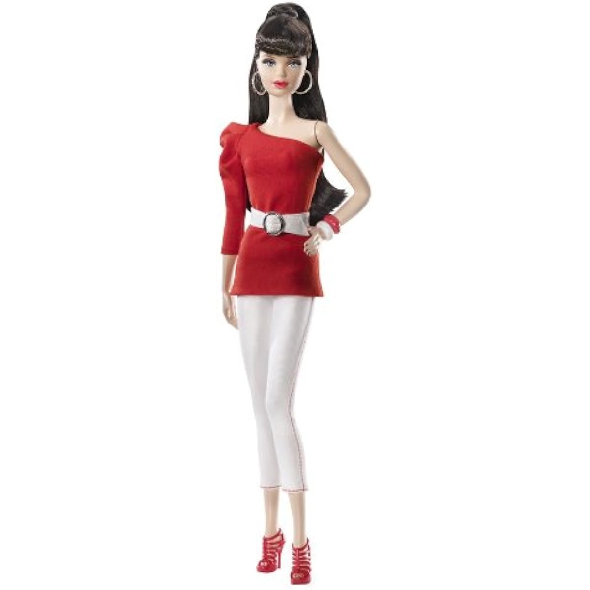 BARBIE BASICS (2011) COLLECTION RED Model NO. 03 BRUNETTE - BLACK LABEL