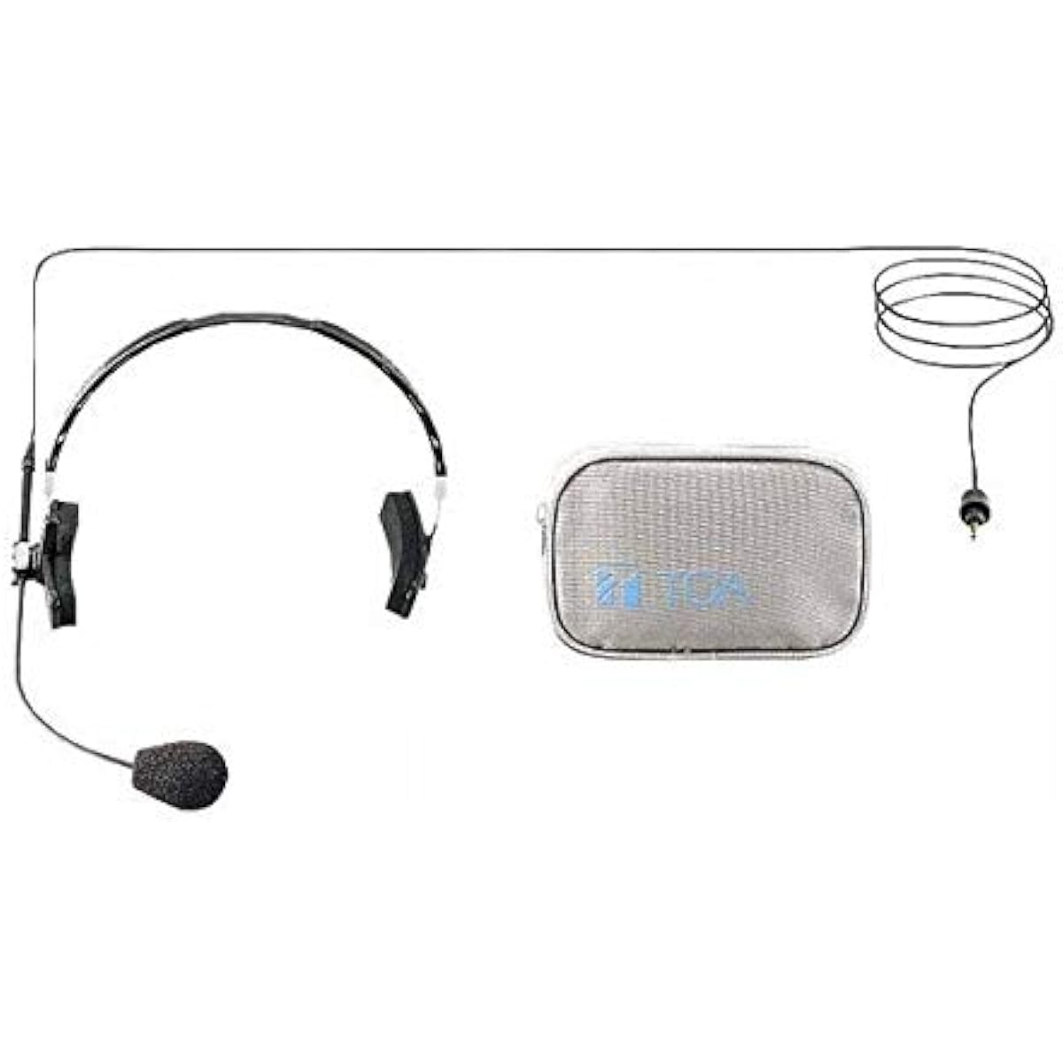 TOA WH1000 Wireless Microphone for WM1300 (old type), WM1310, WM1320, Headset Microphone with Pouch