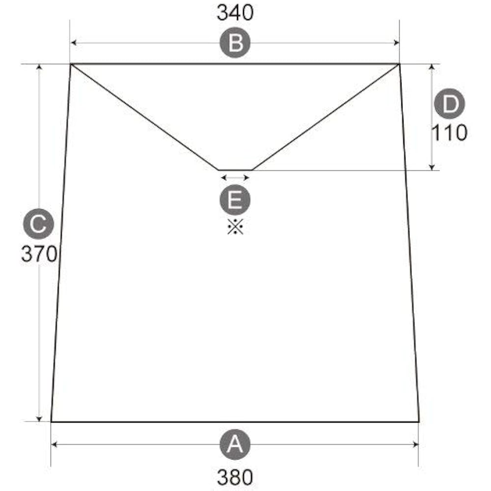 lamp-shade arm type lampshade diameter 38cm bottom 380mm cotton linen ivory color A-38347