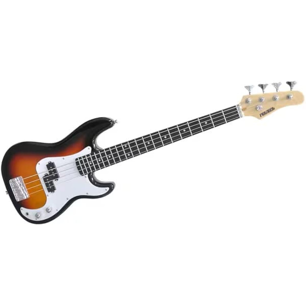 PLAYTECH Short Scale Bass Precision Type Sunburst