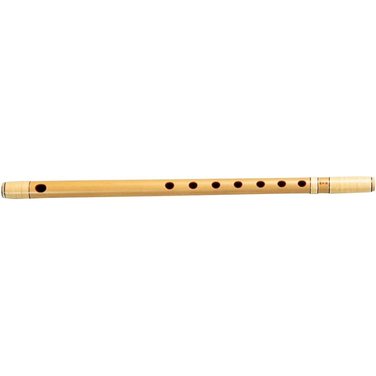 Ooka Shizan Shinobue C type Shishida rattan double winding (inside red painted) 7 holes 6 pieces tone