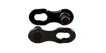 KMC DLC Missing Link CL-555R (Reusable) For 11 Speed For 11 Speed For 11S RE-USABLE Missing Link (Black) [Parallel Import]