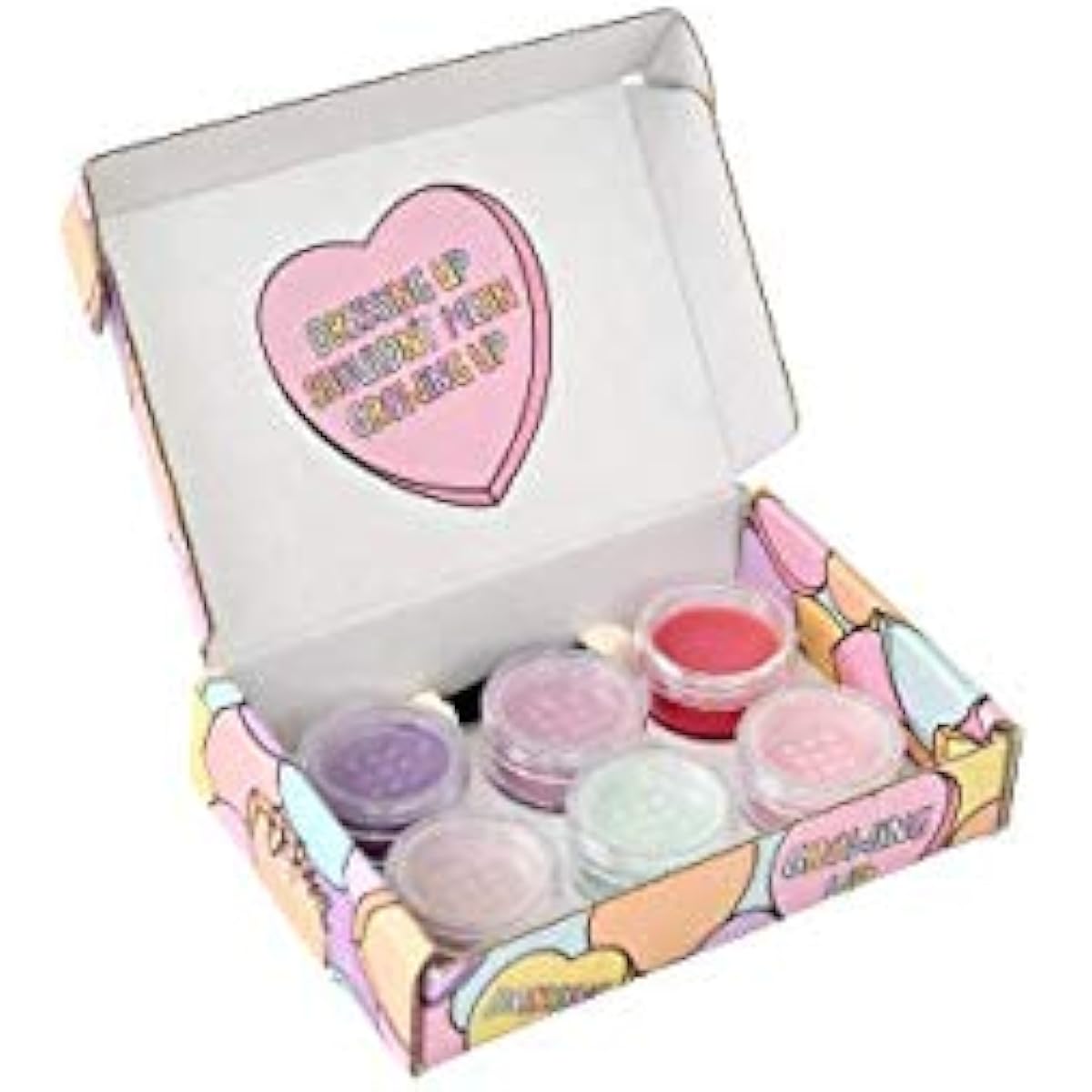 Oh Flossy Candy Heart Makeup Set