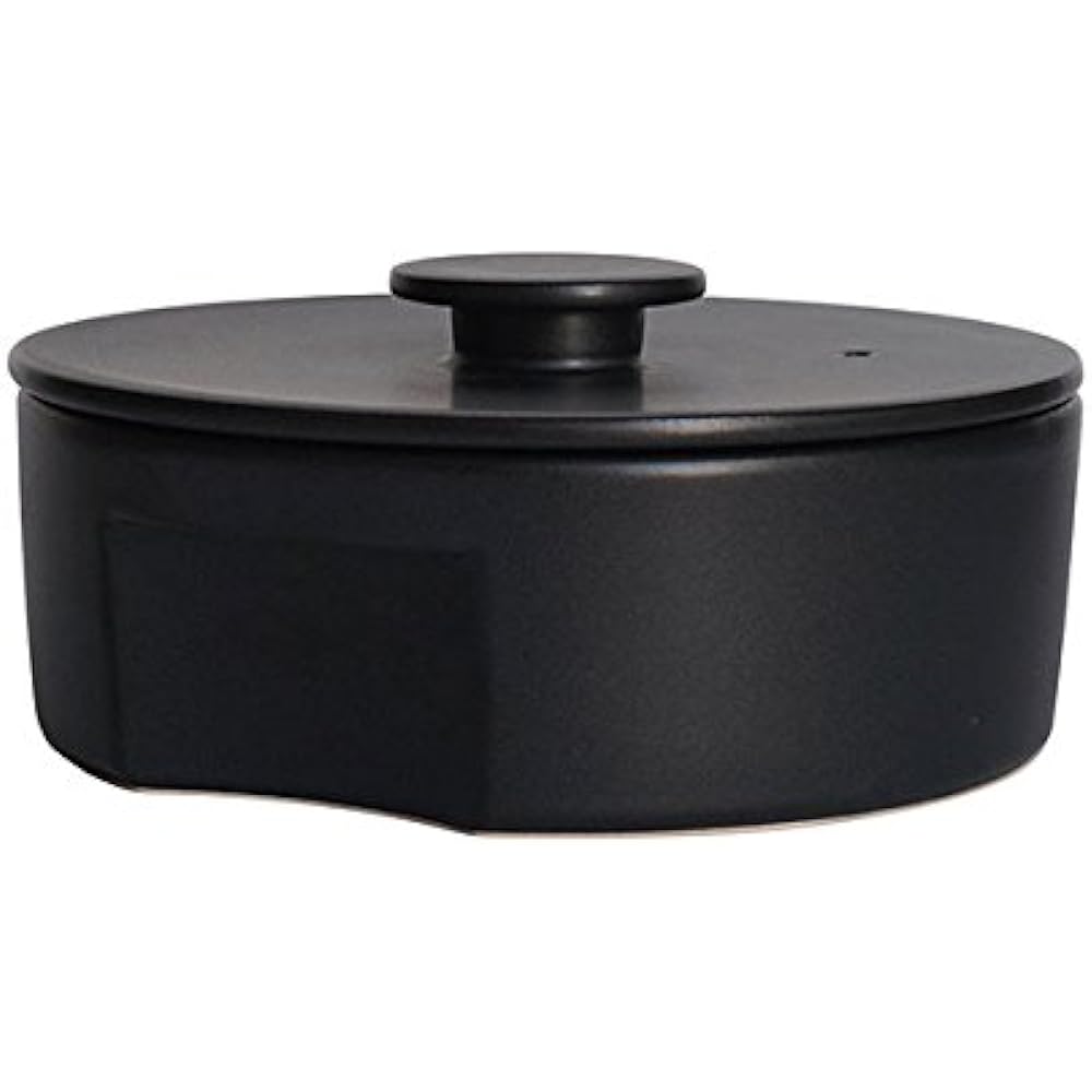 Ceramic Japan do-nabe 190 IH compatible clay pot 19cm black DN-190IH-BK