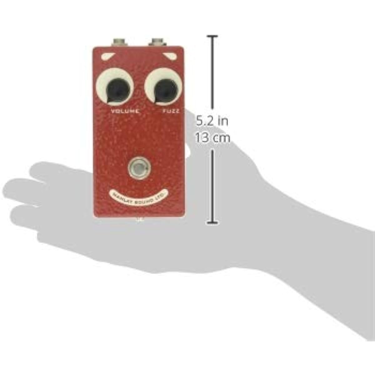 Manlay Sound Manlay Sound Fuzz Guitar Effector Baby Face Si (Red)