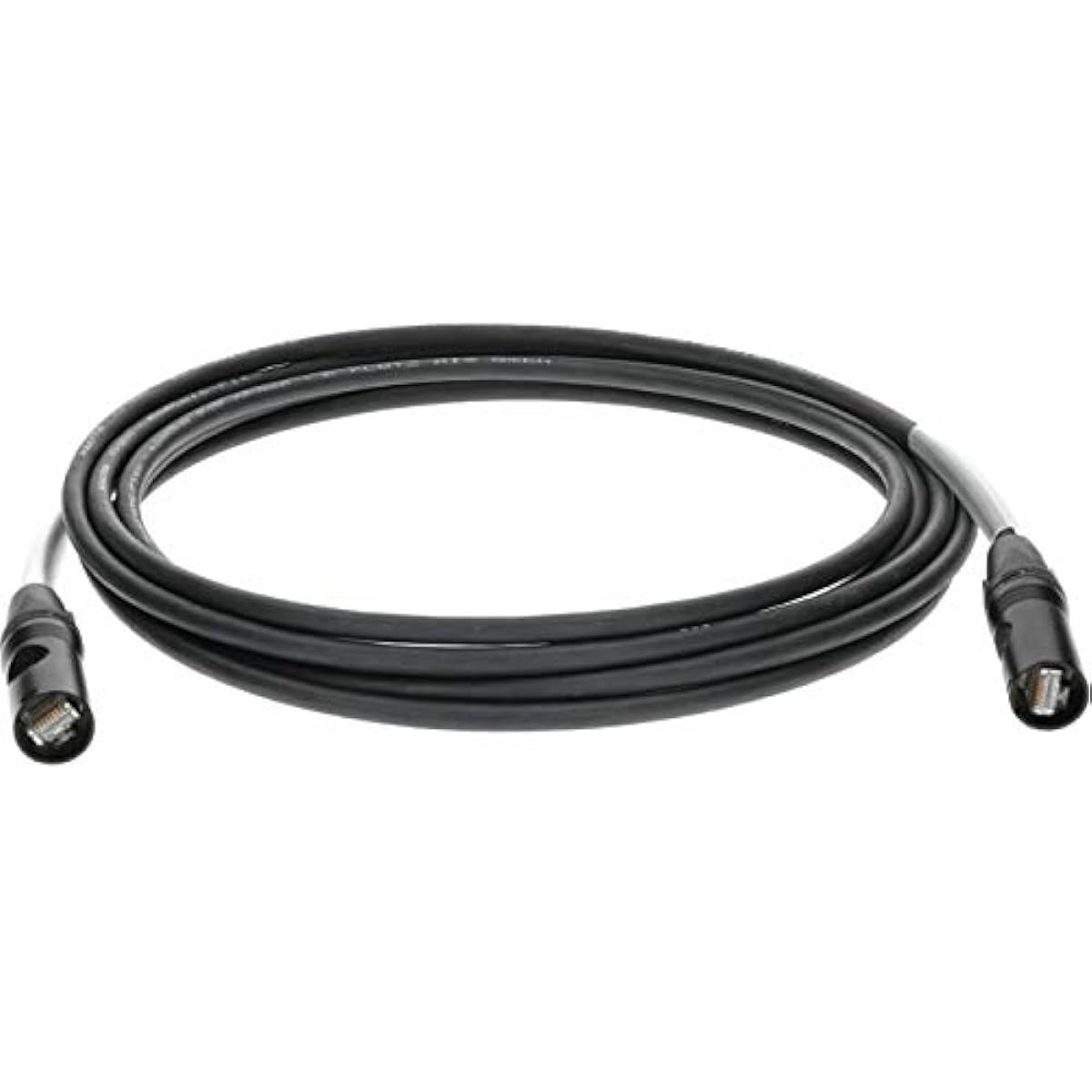 KLOTZ RC6EE Double Shield RamCAT6 Network Cable PUR Outer Diameter 7.8mm etherCON-etherCON Cat.6a RC6EE0010 1M