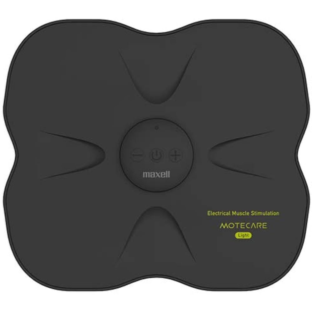 Maxell Mote Care Light EMS Exercise Device ACTIVEPAD 4-pole type MXES-B420LBK1P