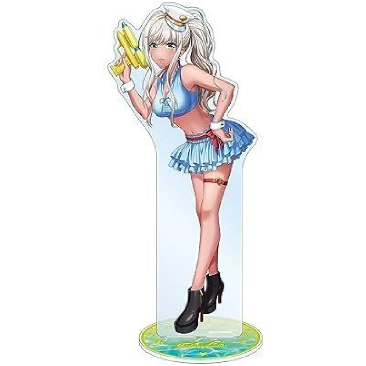 One-of-a-kind D4DJ Groovy Mix Original Illustration Matsuyama Dahlia Marine Sailor ver. Extra-large acrylic stand