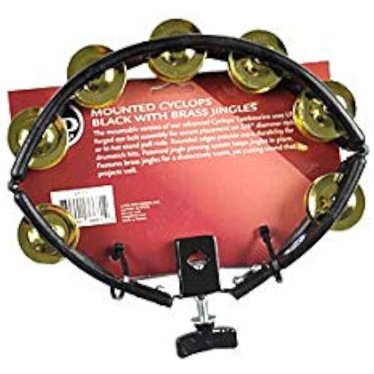 LP (Latin Percussion) Tambourine LP175 Black