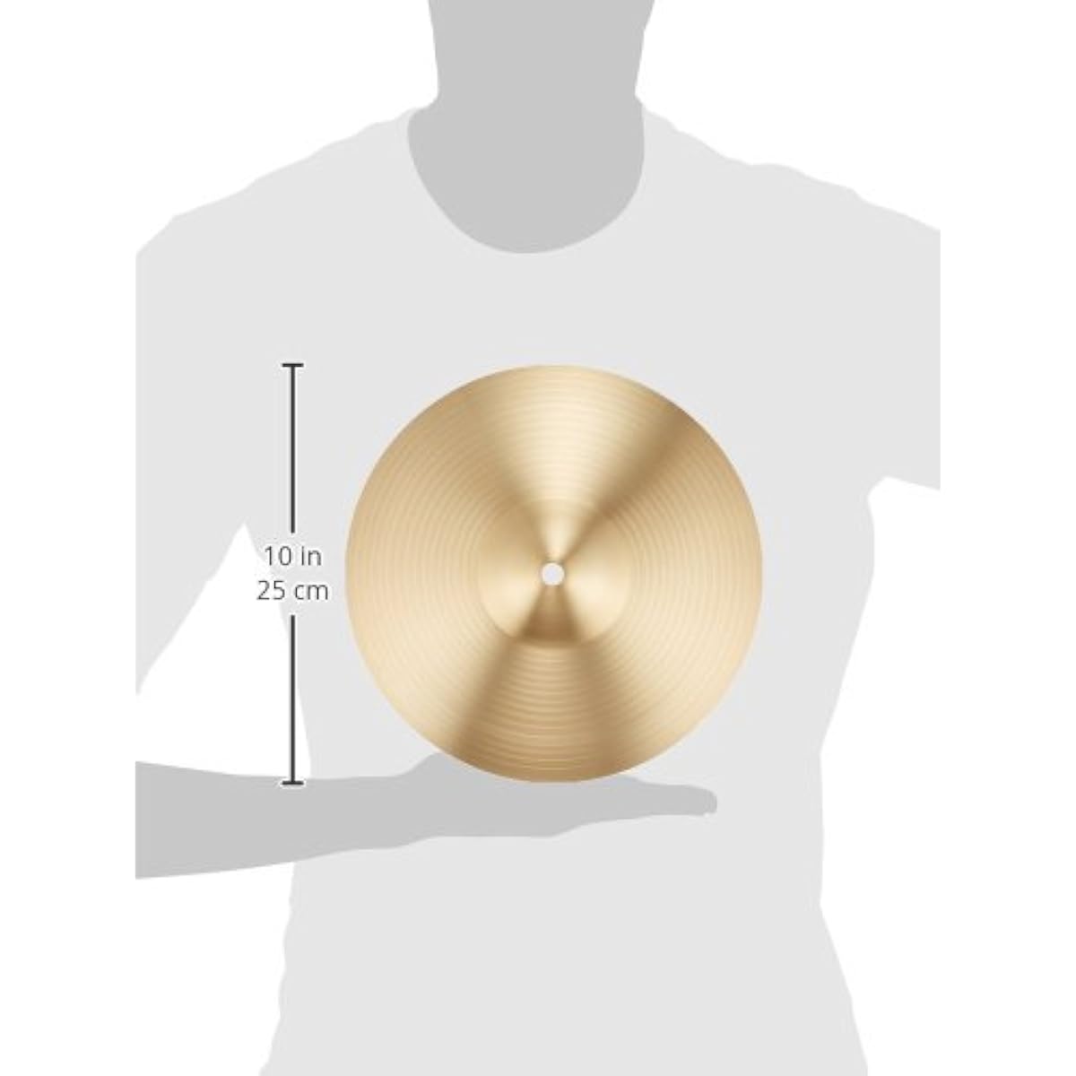 MAXTONE Cymbal Hi-Hat, Diameter 14 inches, Set of 2, CB-1412