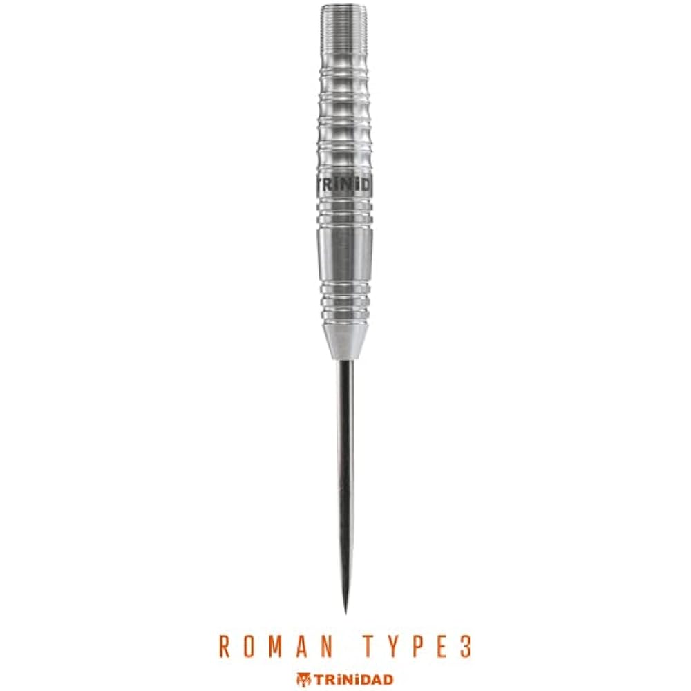 TRiNiDAD PRO Roman3 Steel Trinidad Pro Roman3 Steel Miyu Miyawaki Player Model Dart Barrel Silver tdd1064