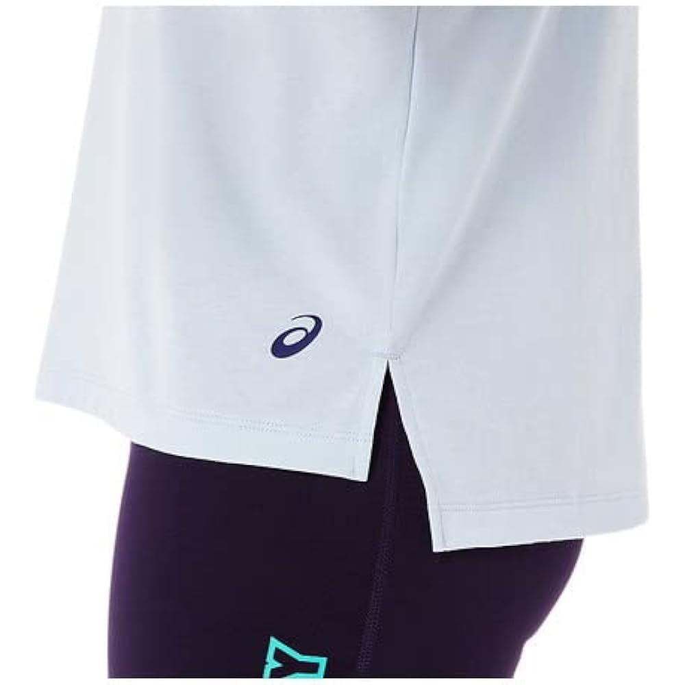 [ASICS] Training Wear Dry Heritage Font Cotton Blend Short Sleeve Shirt 2032C419 Women's
