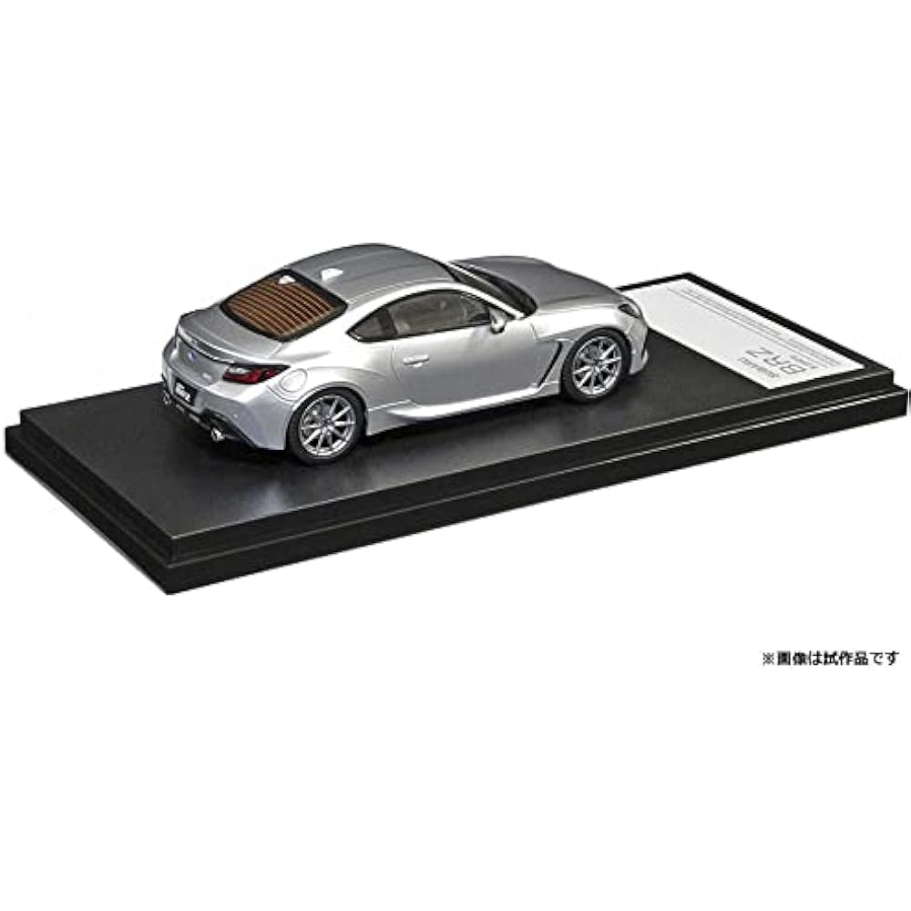 Hi Story 1/43 Subaru BRZ S (2021) Ice Silver Metallic Finished Product HS376SL