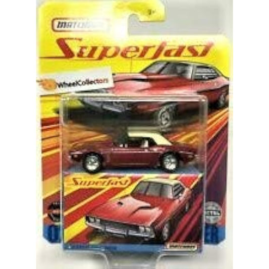 Matchbox Superfast #02 Red '74 Dodge Challenger All Metal Diecast Collector Car