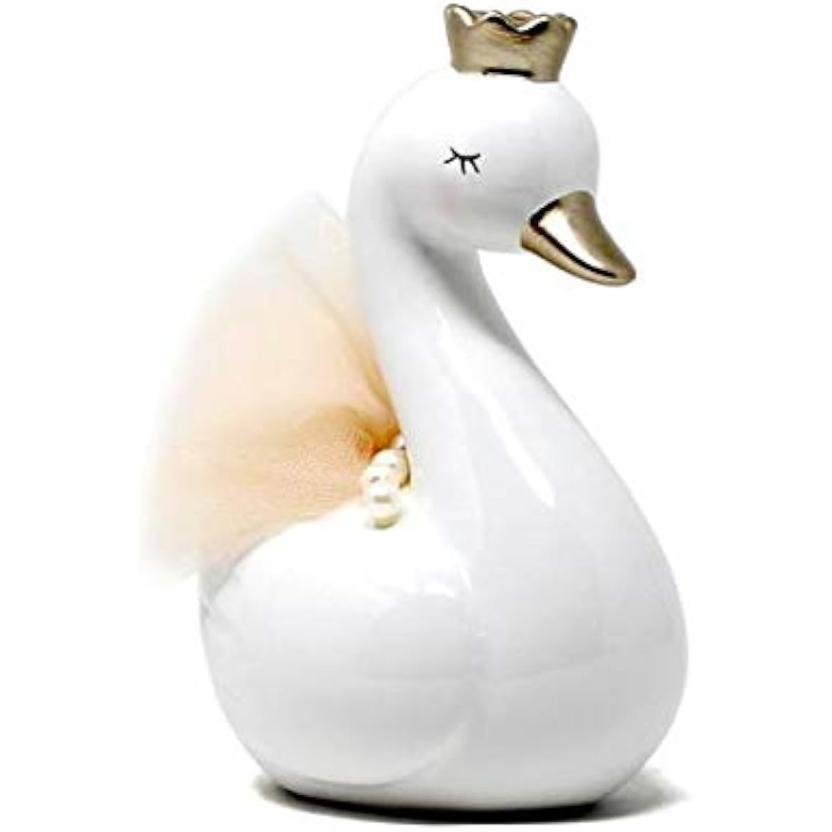 Child to Cherish Ceramic Swan Piggy Bank - Hana Shiratori