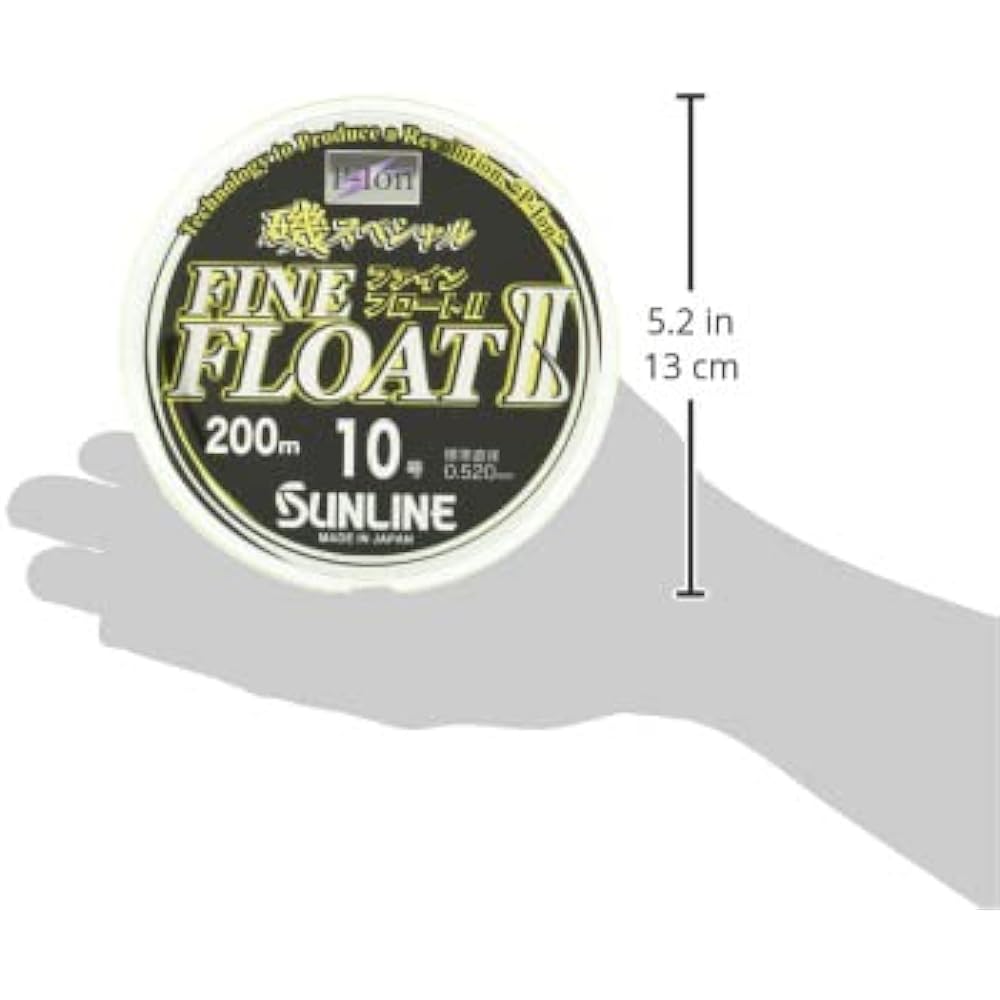 SUNLINE Nylon Line Iso Special Fine Float II Vivid Yellow