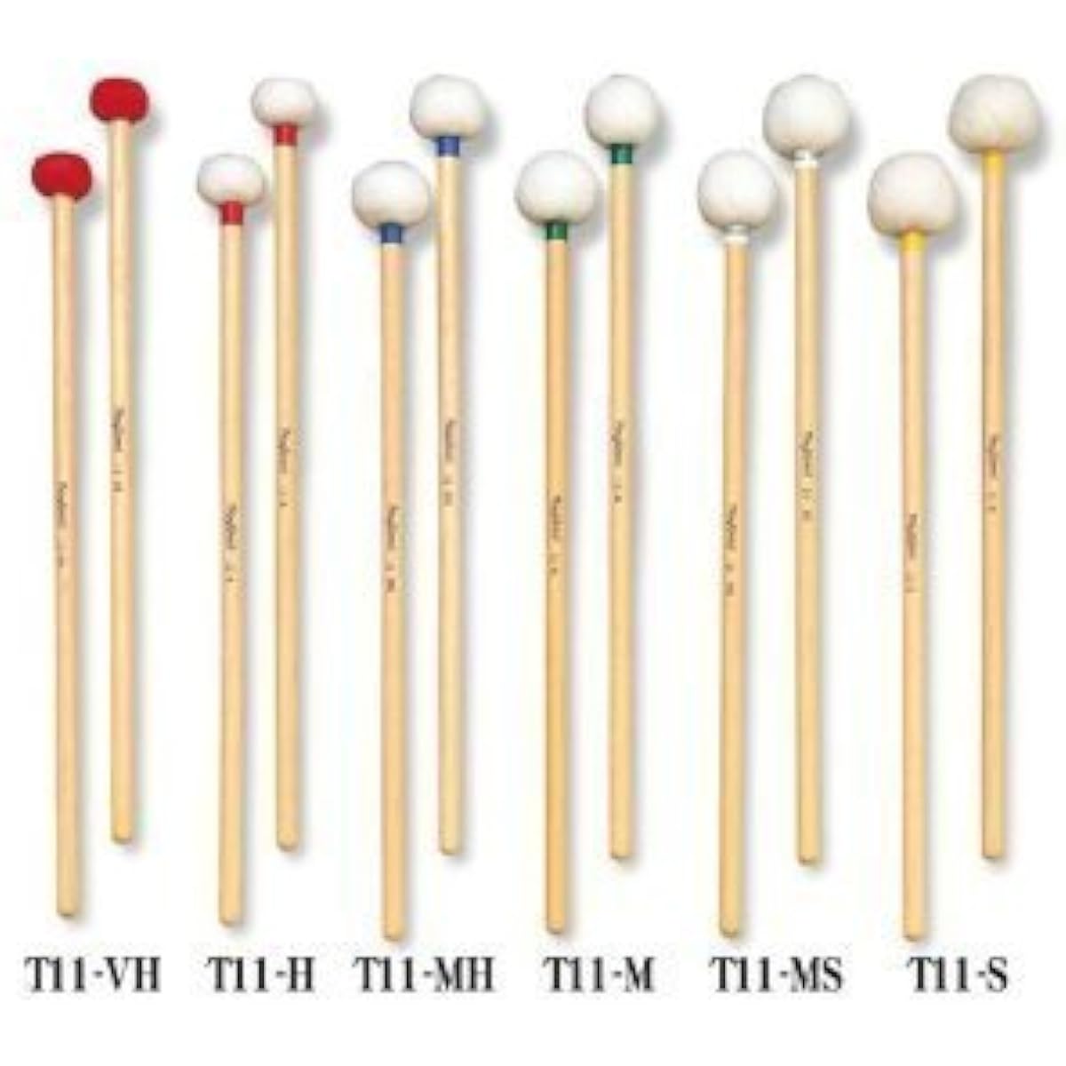 PLAY WOOD Timpani Mallet T-11 (Set of 6 types)