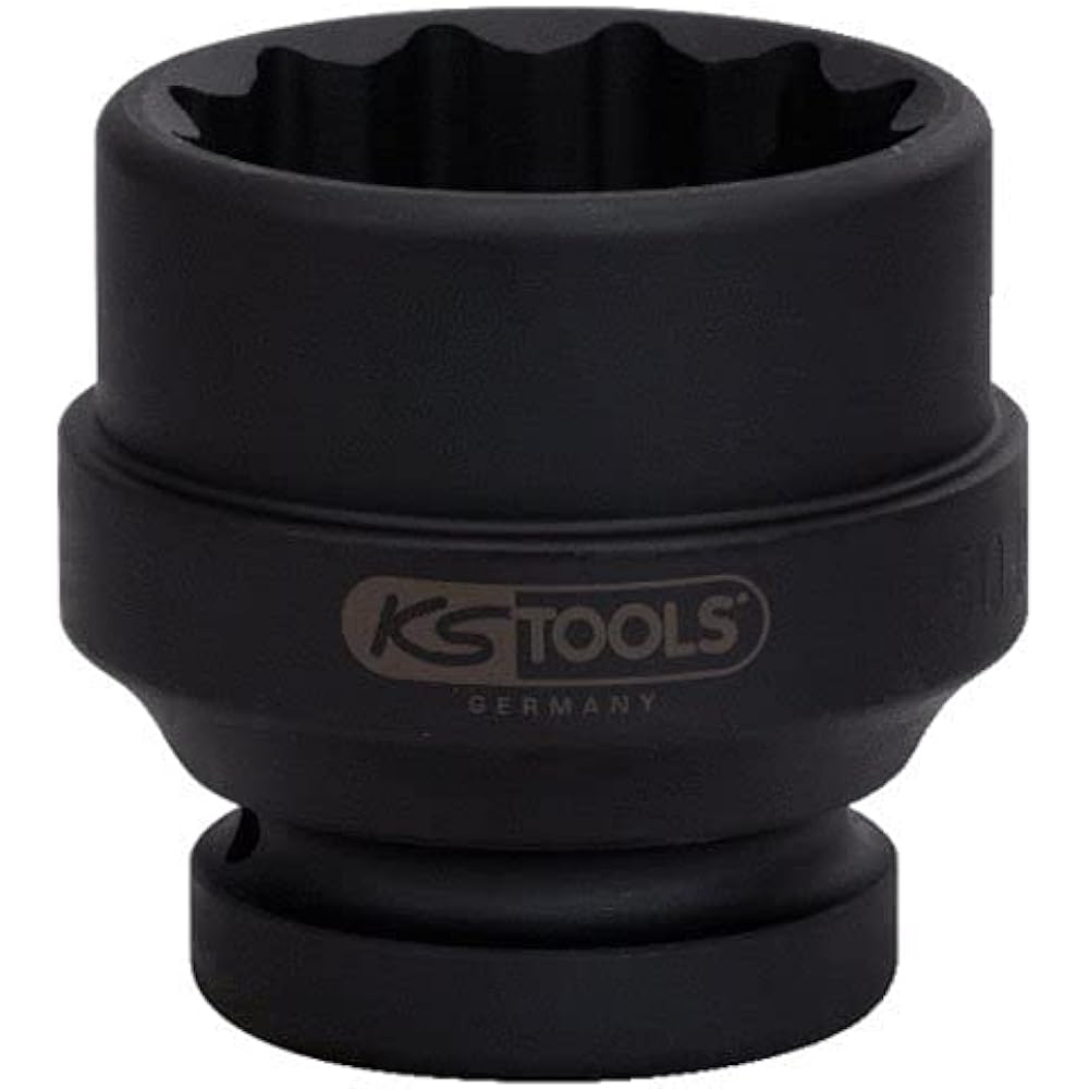 KS TOOLS 1" 12 point impact socket short 55mm 450.0405