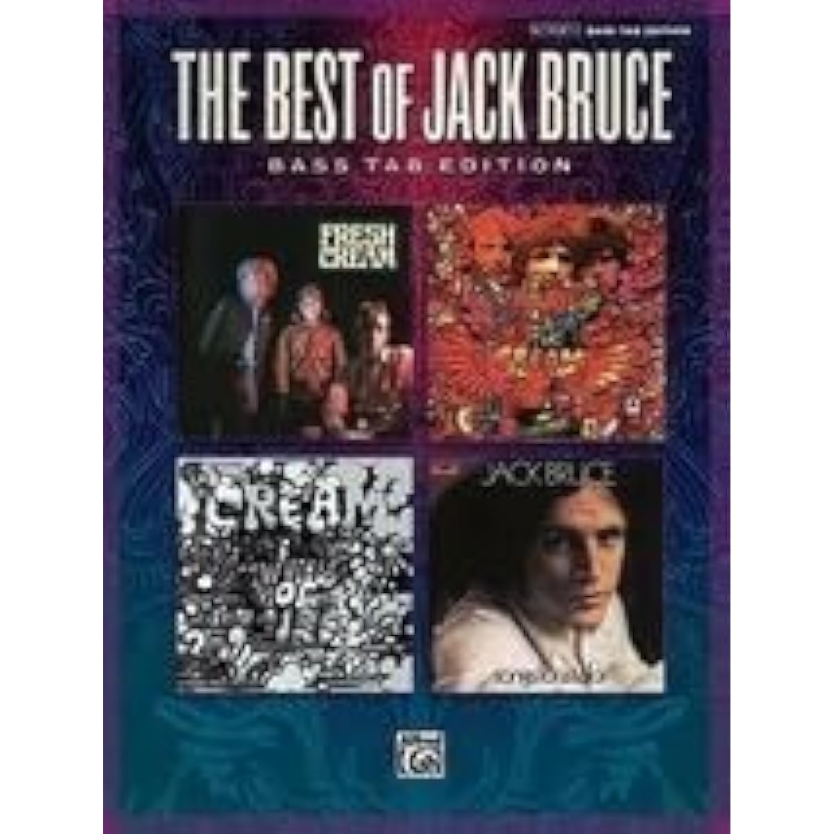 Cream Jack Bruce Bass Score (TAB) Eric Clapton Ginger Baker Imported Music Easy Payment Waterproof