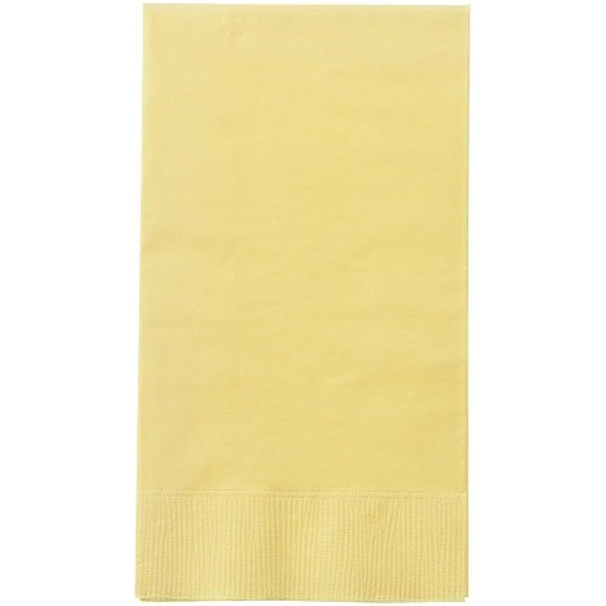 Party Dimensions 16 Count Guest Towels, Yellow