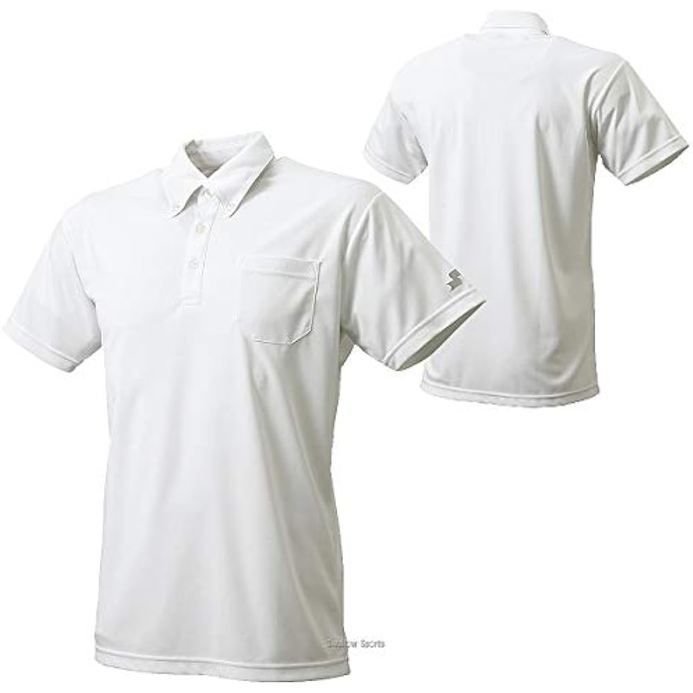 [SSK] Baseball wear button down polo shirt (with left chest pocket) DRF181 [Men's]