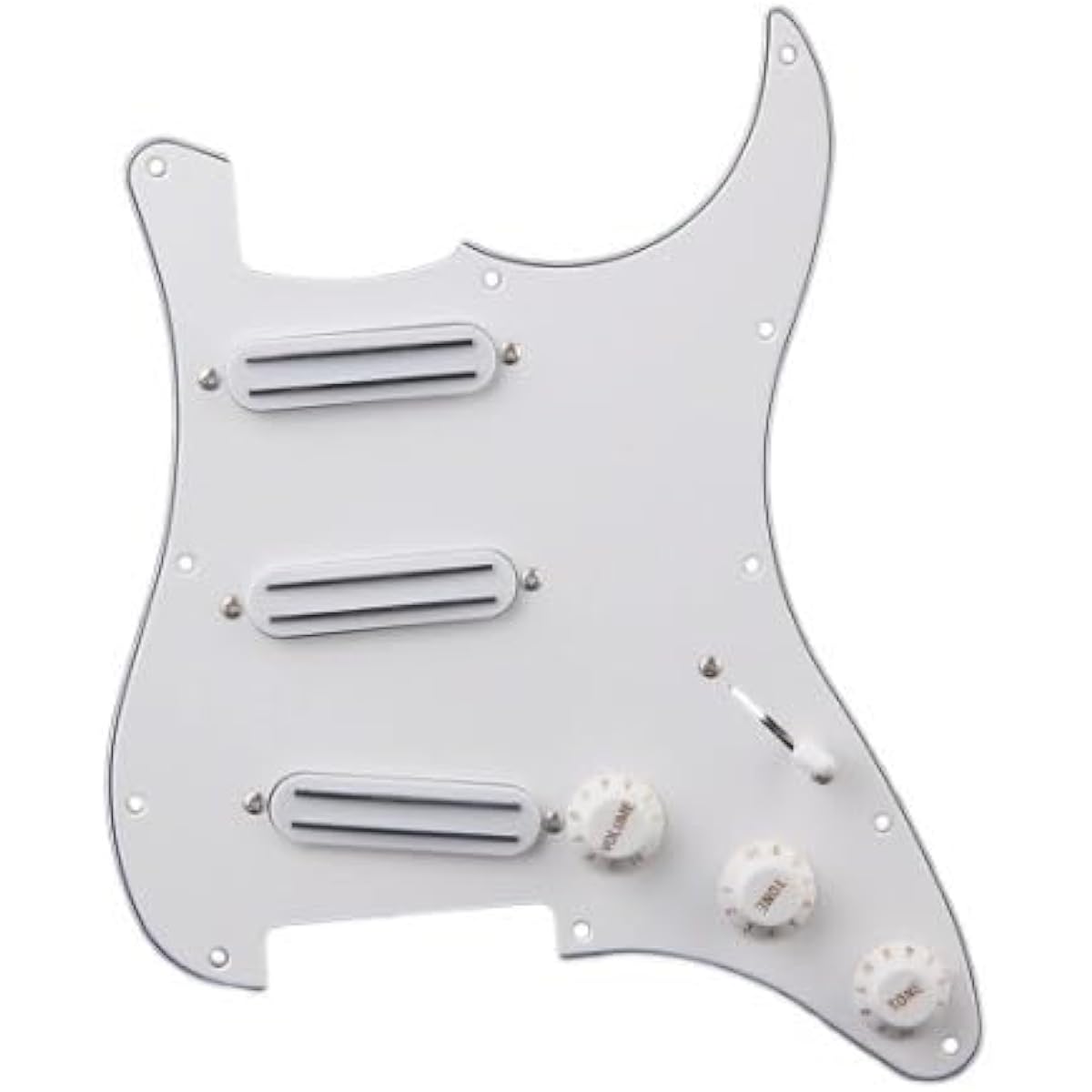 Pickguard Stratocaster with Blade Humbucker Pickup