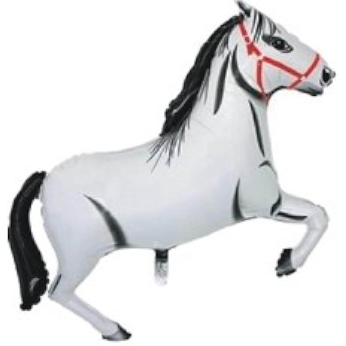 Grabo Set of 3 34" White Horse Foil Balloons (CS107)