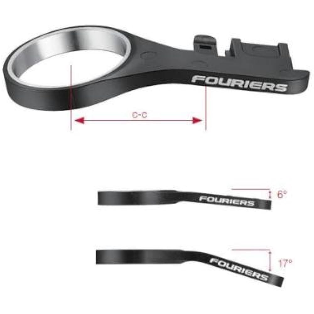 FOURIERS Battery Mount Adapter for Shimano Di2 Junction 6°/32mm