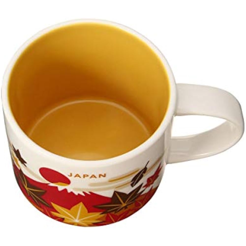 STARBUCKS Starbucks You Are Here Collection Mug JAPAN Autumn 414ml Japanese Style Autumn Leaves Susuki Chestnut Jugoya Moon Castle Daruma Autumn Mt. Fuji Yellow Limited Tableware Cup Coffee Limited