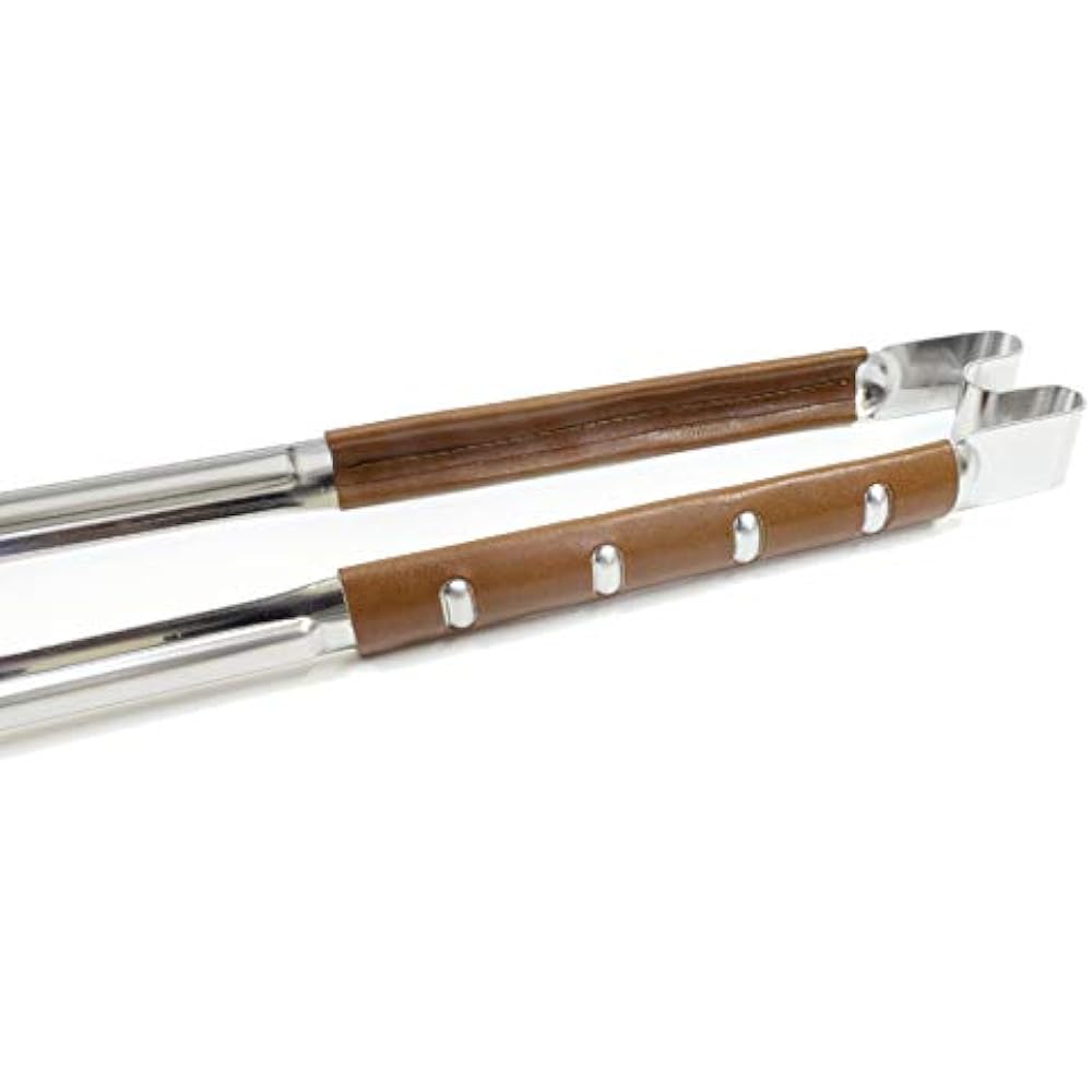 Tenmaku Design Leather Wrapped King Tongs